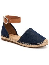 STYLE & COMPANY Womens Navy Jute At Toe Paminaa Round Toe Espadrille Shoes 11 M