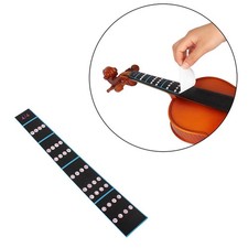 4/4 Violin Fiddle Finger Guide Fingerboard Sticker Label Intonation Chart