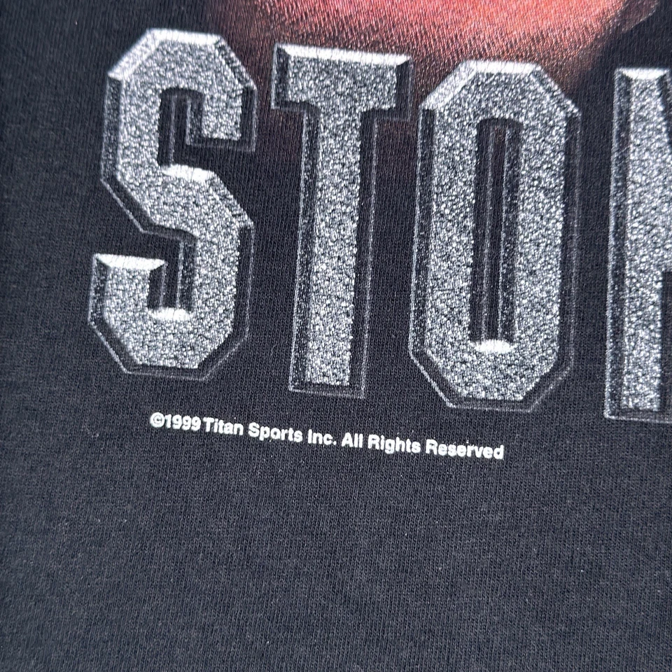 Винтажная футболка 1997 WWF Stone Cold Steve Austin безрукавка размер XL черная WWE - Изображение 2 из 4