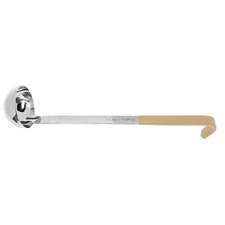 Vollrath 4980335 Ivory Handled 3 Ounce Stainless Steel Ladle