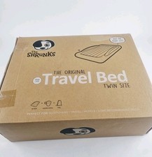 Shrunks Sleepover Travel Bed Portable Inflatable Air Mattress - Twin Size