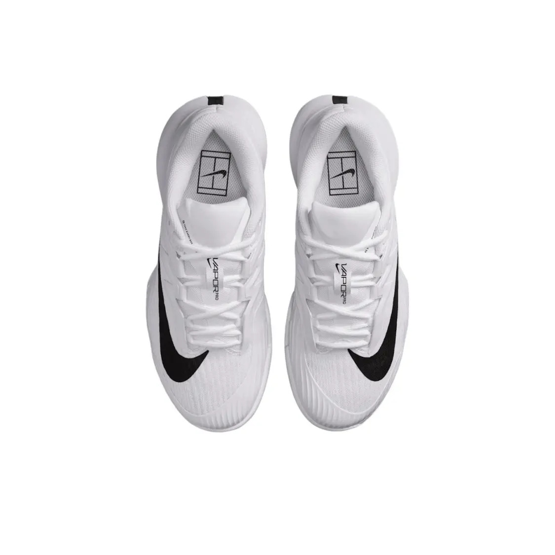 Size 9.5 - NikeCourt Air Zoom Vapor Pro 3 HC White Black W for