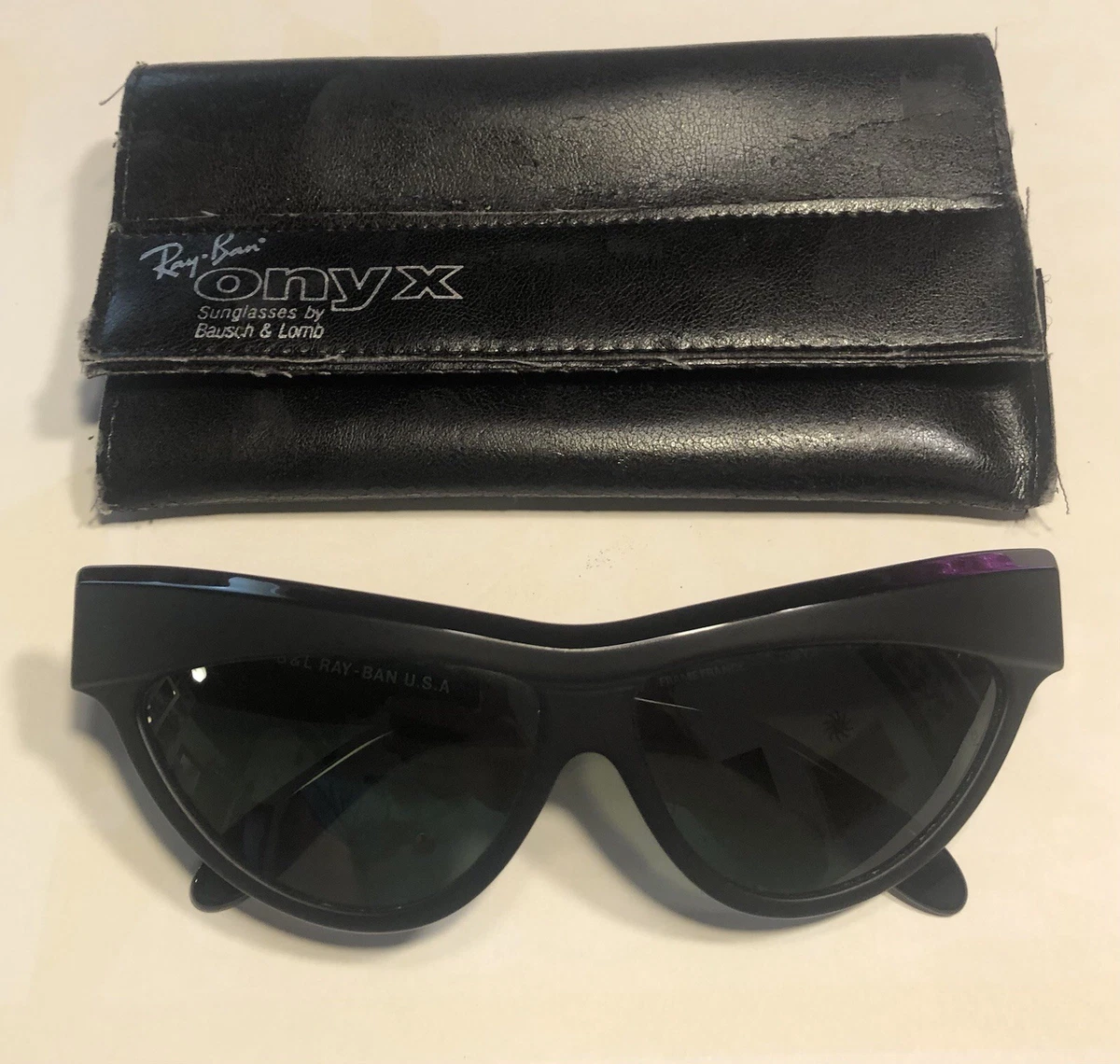 海外モデル】レイバン B&L オニキス キャッツアイ ビンテージ