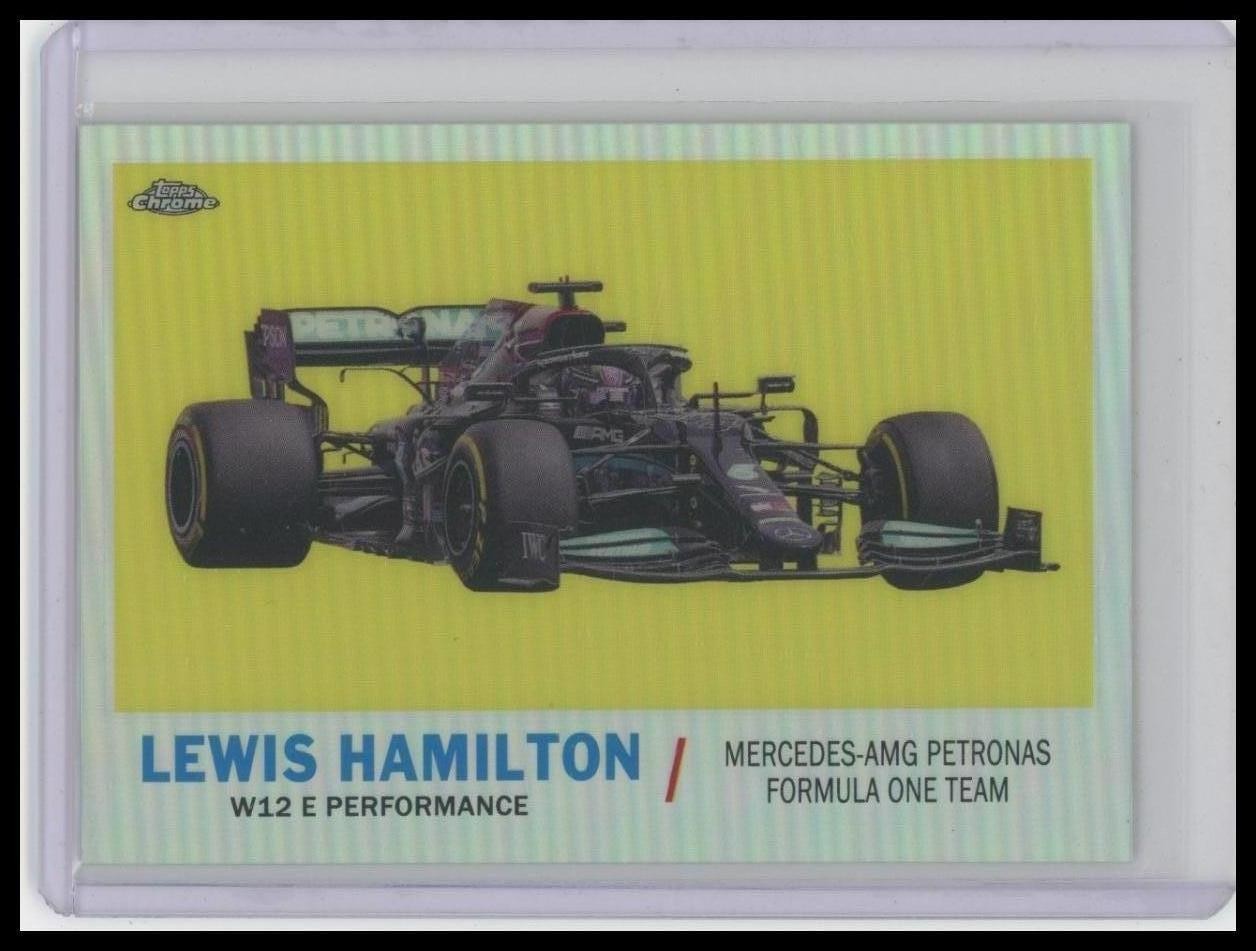 2021 Topps Chrome Formula 1 Lewis Hamilton 1961 Cars #T61-LH R1 Combined Ship!
