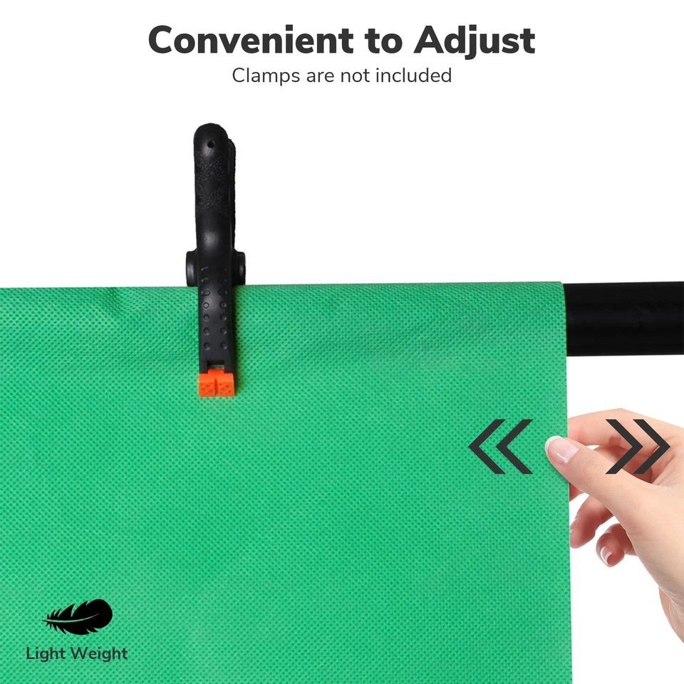 6.6x5.2ft Chromakey Photography Studio Non-woven Backdrop Background Screen - Image 4 of 4