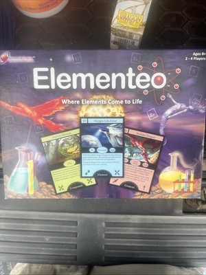 Elementeo Board Game Chemistry Card Game 2008 Alchemist Empire 