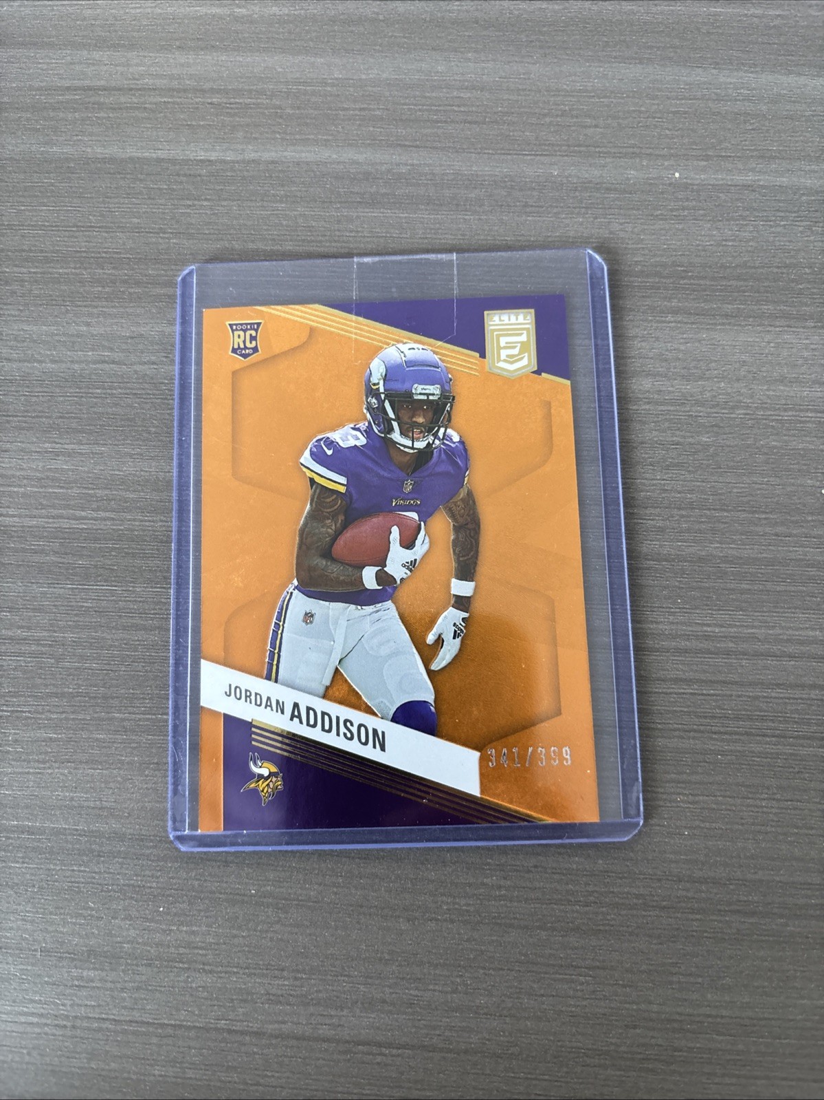 2023 Panini Donruss Elite - Rookies Jordan Addison #157 Orange /399 (RC)