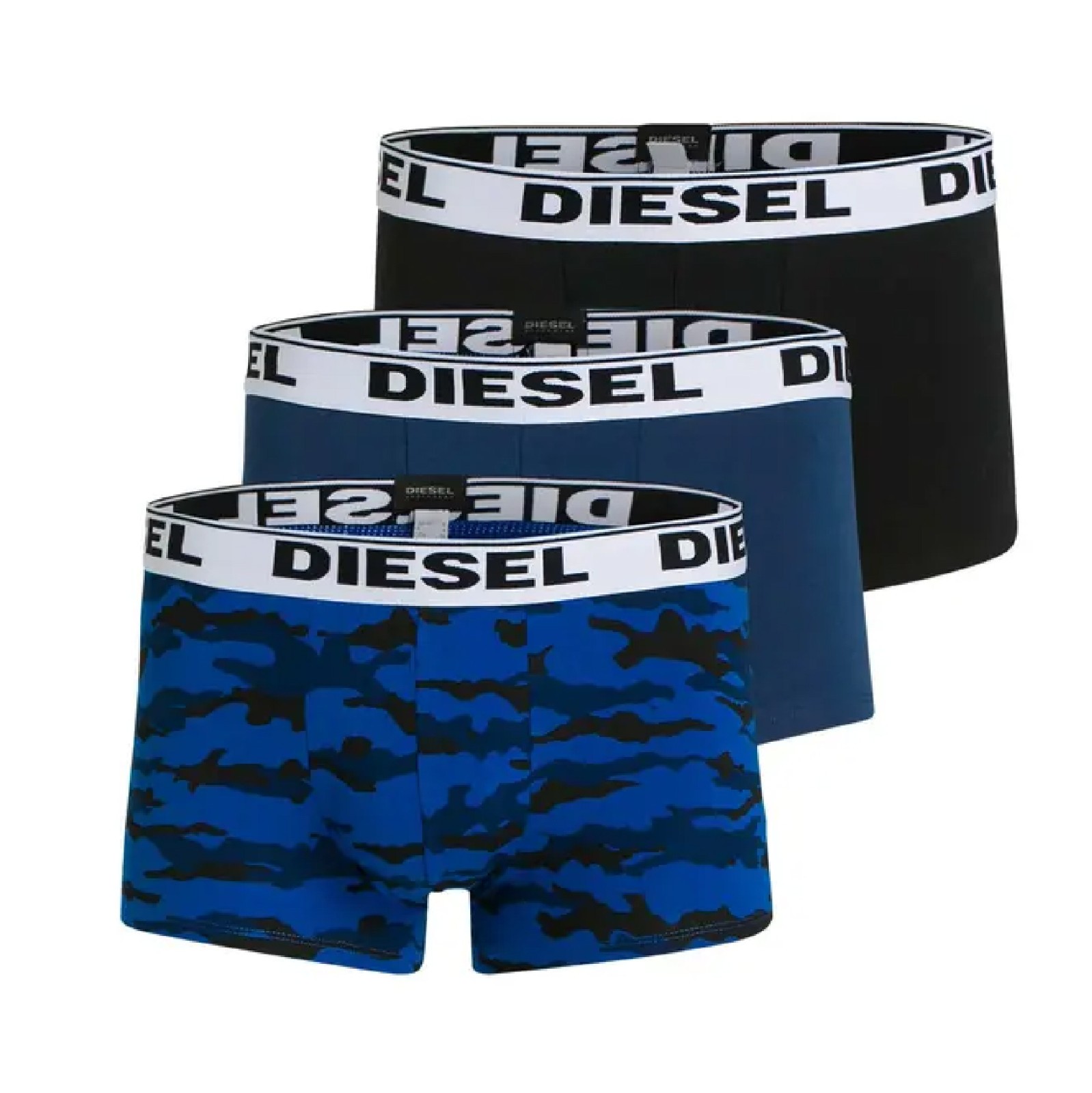 3er Pack DIESEL Herren Boxer Trunks Cotton  Boxershorts UMBX-KORY