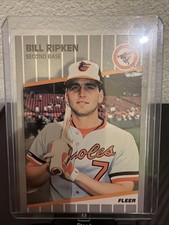 1989 Fleer - Billy Ripken #616 Black Box on Bat Knob