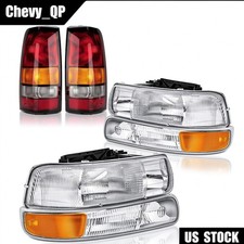 Fits 1999-2002 Chevy Silverado 1500 2500hd Headlights Tail Lights