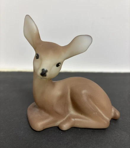 Fenton Deer Natural Animal Collection Hand Painted and Signed