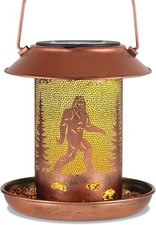 Bird Feeders for Outdoors Solar Lanterns Bigfoot-1 Pack, Bigfoot Pattern 04
