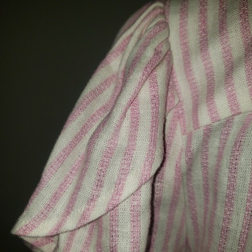 Rare! NWT! ALEXIS/Target Collab pink Stripe Shirt Dress, A-line, Belted Sz M - Picture 10 of 14