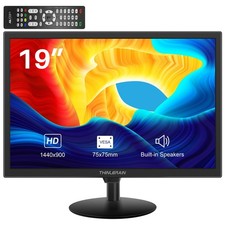 19 inch Computer Monitor 1440x900 PC Monitor with HDMI VGA AV BNC USB Ports, ...