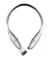 LG TONE INFINIM HBS-900 Wireless Stereo Headset Neck Headphones Silver