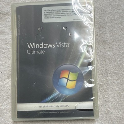 Microsoft Windows Vista Ultimate OEM DVD English X13-29684 Operating System
