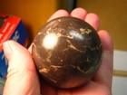 .65lb 2.3inch CAMOUFLAGE JASPER SPHERE TAN DARK BROWN/BLACK MADAGASCAR #290 — photo 6