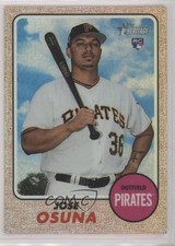 2017 Topps Heritage High Number Chrome Refractor 242/568 Jose Osuna #THC-691 0q3