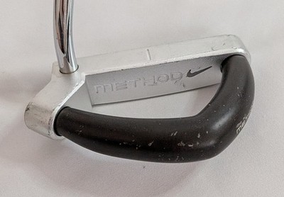 Nike Method Concept C1 Golf Putter Right Handed Silver Black 34'' - NEEDS REGRIP