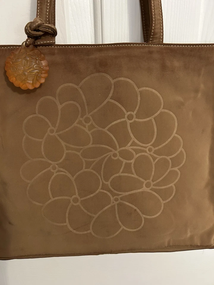 Bolso de Mano y Bolso Carolina Herrera Tostado Oscuro Dije Foto 4 de 4