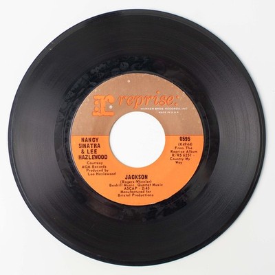 Nancy Sinatra & Lee Hazlewood Jackson / You Only Live Twice Vinyl 45 Record