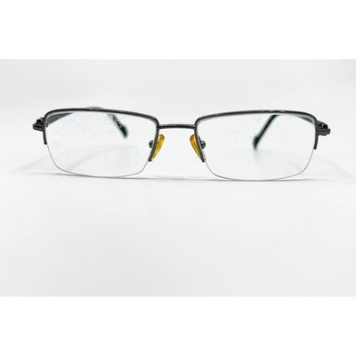 StepperS Eyeglasses Mens Black Titanium Half Rim STS-9003 F029 52-17-135