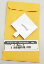 2315398 Whirlpool Refrigerator Ice Maker Shut Off Slide - New OEM - White