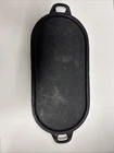 Griswold Cast Iron Griddle No. 8 712 Oval Griddle Erie