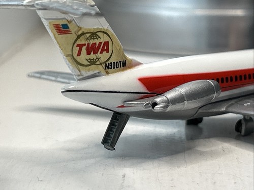 VINTAGE AERO MINI DC-9 TWA N900TW PASSAGIER JET FLUGZEUG JAPAN MASSSTAB 1:239 - Bild 13 von 18