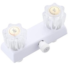 RV Shower Faucet, 4" RV Camper Shower Faucet Valve Diverter Replacement