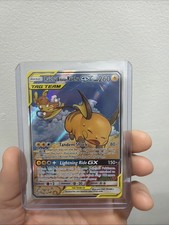 Raichu & Alolan Raichu GX 221/236 Alt Art Unified Minds Tag Team NM Pokemon on eBay