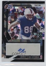 2022 Leaf Pro Set Metal Black Crystals 9/10 Grant Calcaterra #PA-GC1 Auto 2s2