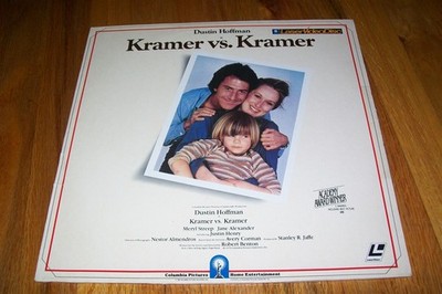 KRAMER VS. KRAMER Laserdisc LD FULL SCREEN FORMAT VERY GOOD CONDITION VERY RARE