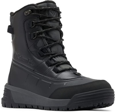 Columbia Mens Bugaboot Celsius, Black/Shark, Size 11, New with Box