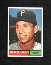1961 TOPPS #100 HARVEY HADDIX - NM/MT - 4.99 MAX SHIP COST