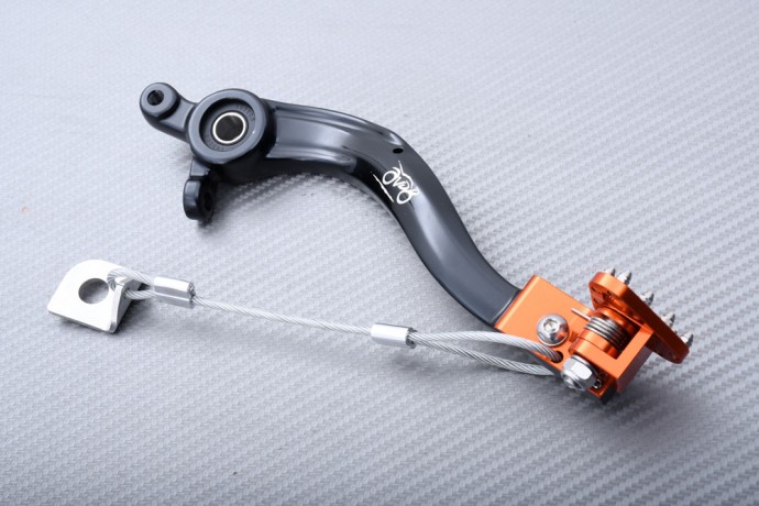 Pédale de Frein Arrière STRONGBRAKE Husqvarna FX-450 Finition CNC Haute Rigidité