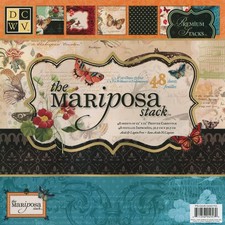 DCWV Premium Cardstock Paper 12x12, 48 Sheets of Scrapbook Paper for Crafts and