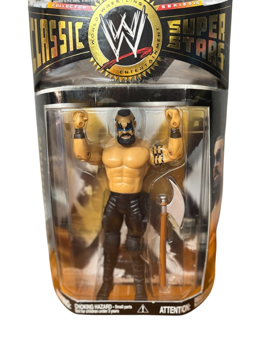 WWE Classic Superstars The Barbarian Boxed Action Figure with Axe