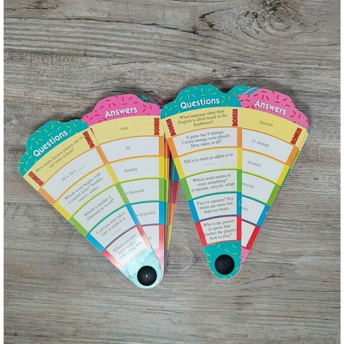 Brain Quest Game Grades 1-6 + Ask Me Trivia Math Science Reading Social Studies - Picture 7 of 8