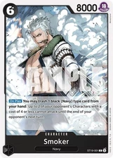 One Piece Smoker (ST19-001) (ST19-001/7) Starter Deck 19 BLACK Smoker NM