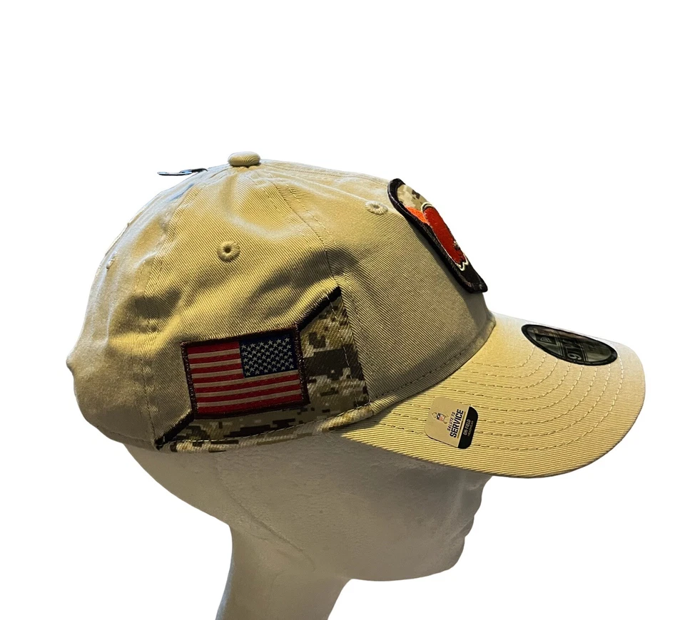 Cleveland Browns New Era 9Twenty Youth Hat 2023 Salute To Service Adjustable NEW - Image 3 of 4