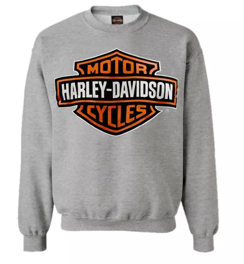 Harley davidson bar and shield sweatshirt sales