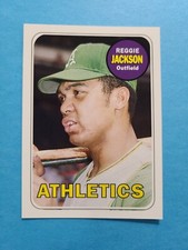REGGIE JACKSON 2006 TOPPS ROOKIE OF THE WEEK BASEBALL CARD # 11 F2409. rookie card picture