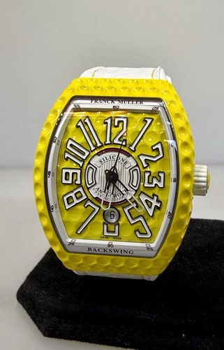 Reloj automático para hombre Franck Muller Vanguard backswing golf titanio V45SCDT NUEVO - Imagen 2 de 7