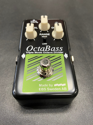 EBS OctaBass Blue Label Bass Octave pedal. New! | eBay