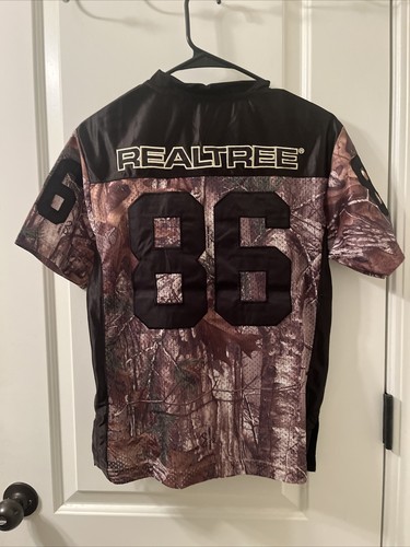 Youth Boys Realtree Earthletics 30th Anniversary Football Jersey Camo Size M - Picture 16 of 20