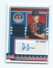 2023 Panini USA Stars & Stripes-Jack Frankel  Autograph/Jersey