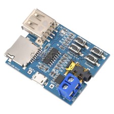 TF Card U Disk MP3 Format Decoder Amplifier Decoding Audio Player Board-