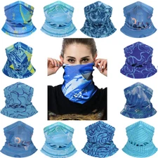 Sun UV Protection Face Mask Neck Gaiter Windproof Breathable Bandana Balaclava