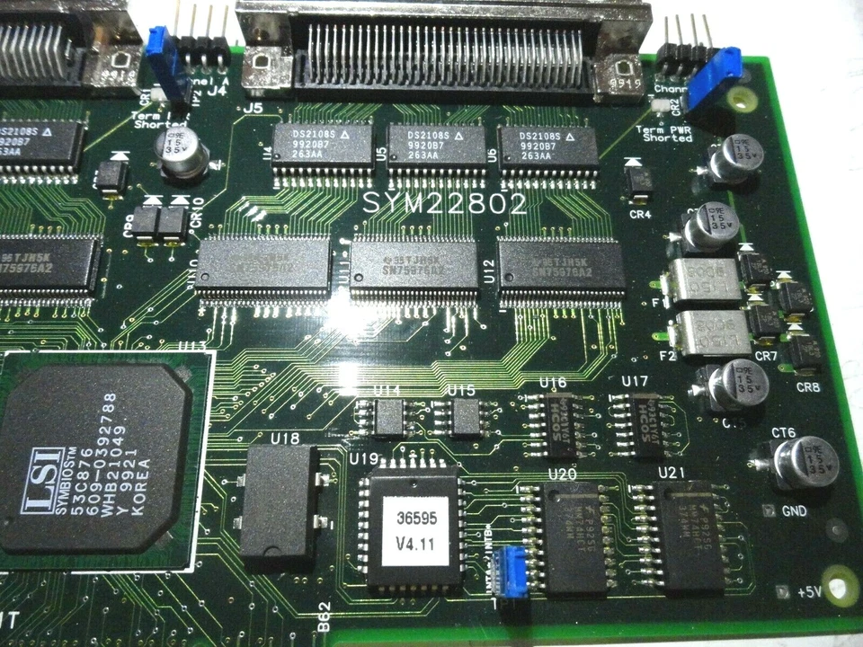 Symbios Logic SYM22802 Dual-Channel Ultra SCSI PCI Storage Controller P289822289 - Image 4 of 4